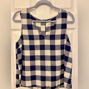 Gingham Women's Tank Top - Old Navy